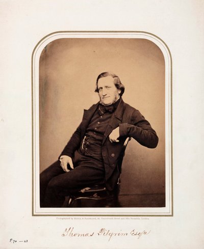 Thomas Pilgrim, c 1854-1866 od Frederick (attr. to) Barnard