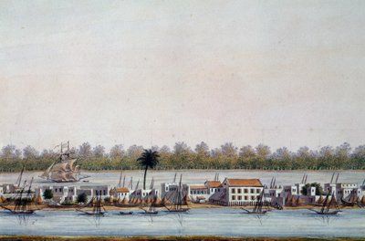 Pohled na St Louis, Senegal od William Walcutt