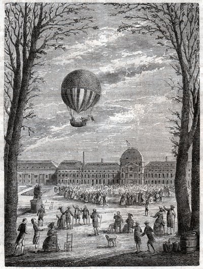 Naplňte balónek. let balónem. od Frederick (attr. to) Barnard