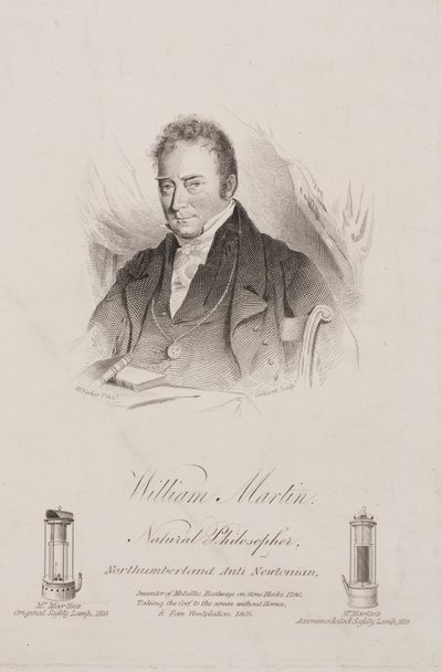 William Martin, anglický básník a fyzik, c 1820 od Frederick (attr. to) Barnard