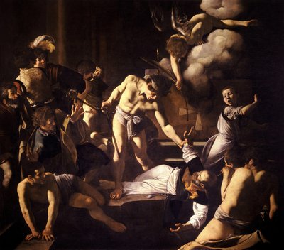 Umučení svatého Matouše od Michelangelo Merisi da  Caravaggio