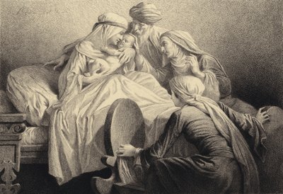 Muž narozený do světa od after Albert Robida