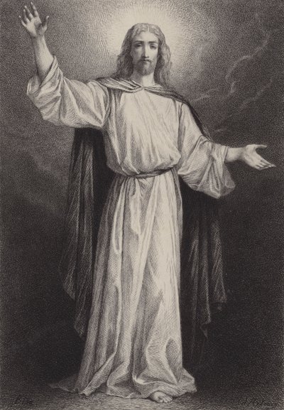 Ježíš Kristus od after Albert Robida