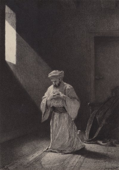Modlitba od after Albert Robida