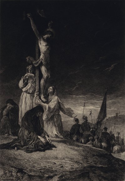 Ukřižování od after Albert Robida