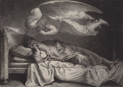 Josefův sen od after Albert Robida