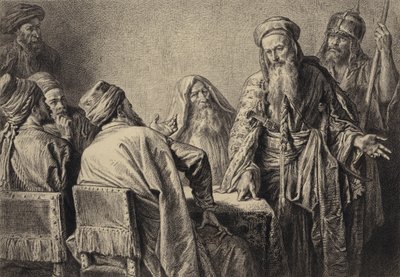 Důstojníci vrchních kněží od after Albert Robida