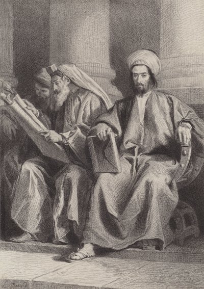 Písaři a farizeové od after Albert Robida