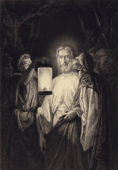 Jidášova zrada od after Albert Robida