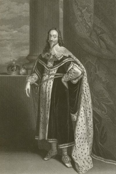 Karel 1 od after Anthony van Dyck