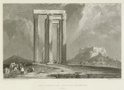 Chrám Jupitera Olympus, Atény od after C. Stanfield