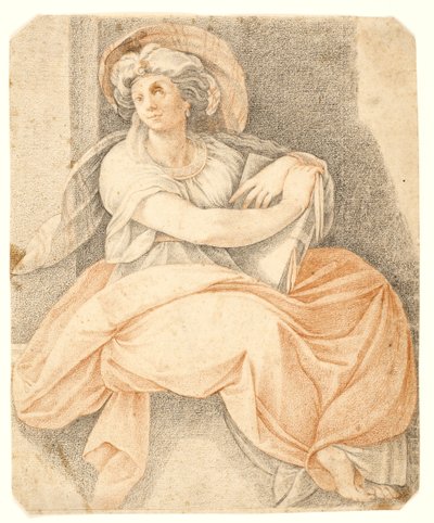 Perská Sibyla od after Cavalier d