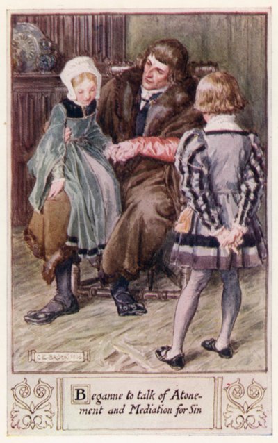 Začal mluvit o Usmíření a zprostředkování za hřích od after Charles Edmund Brock