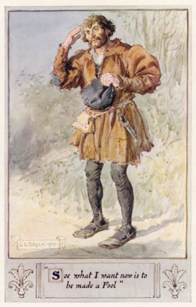 Takže teď chci, aby ze mě udělali blázna od after Charles Edmund Brock
