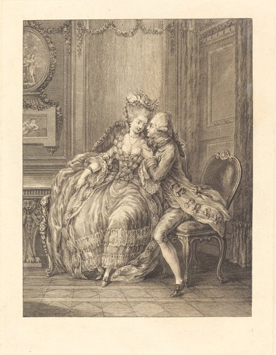 Naléhavý milenec od after Charles Eisen