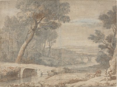 Zbytek na útěku do Egypta od after Claude Lorrain