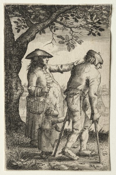 Rolnická rodina od after David Vinckboons
