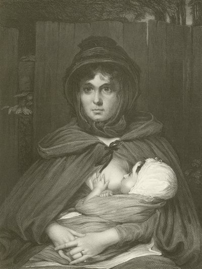 Cikánská matka od after David Wilkie