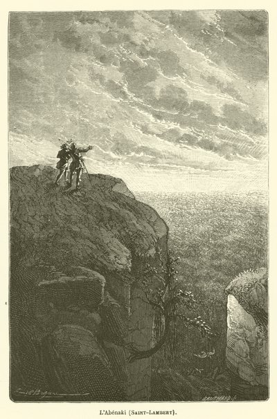 LAbenaki, Saint-Lambert od after Emile Antoine Bayard