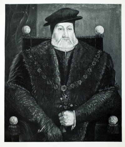 Charles Brandon, vévoda ze Suffolku, kolem 1544, hospoda. 1902 (kolotyp) od after English School