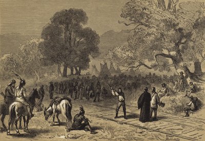 Dokončení pacifické železnice od after Felix Octavius Carr Darley