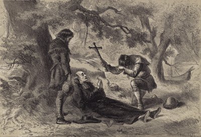 Smrt otce Marquetta od after Felix Octavius Carr Darley