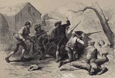 Bitva o Lexington od after Felix Octavius Carr Darley