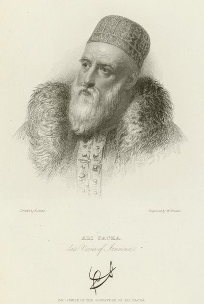 Ali Pacha, pozdní vezír z Janniny od after Frank Stone