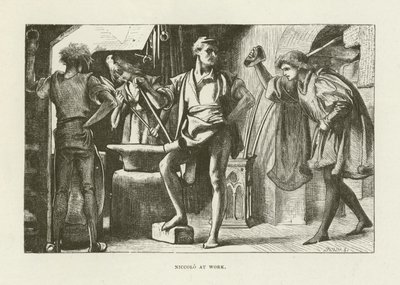 Ilustrace pro Romolu od George Eliota od after Frederic Leighton