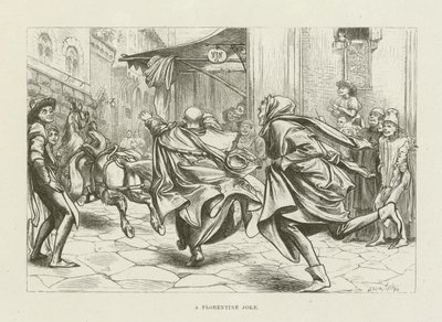 Ilustrace pro Romolu od George Eliota od after Frederic Leighton