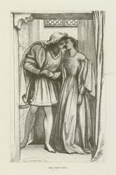 Ilustrace pro Romolu od George Eliota od after Frederic Leighton