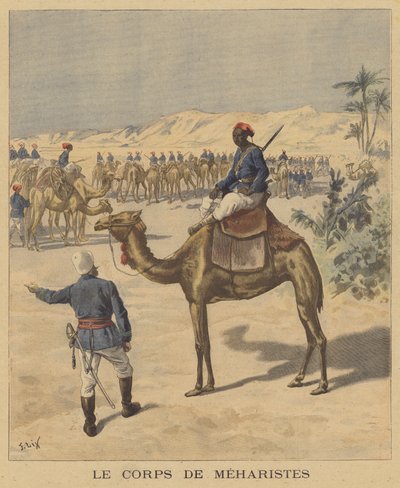 Sbor Meharistes od after Frederic Theodore Lix