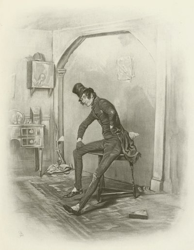 Alfred Jingle od after Frederick Barnard