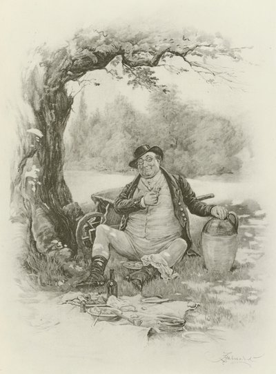 Pan Pickwick od after Frederick Barnard