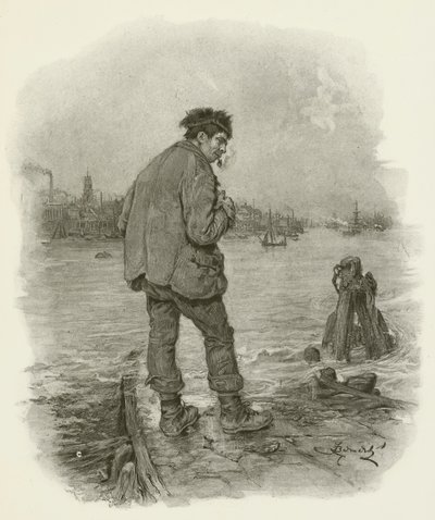 Rogue Riderhood od after Frederick Barnard
