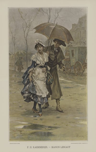 Manon Lescaut od after Frederik Hendrik Kaemmerer