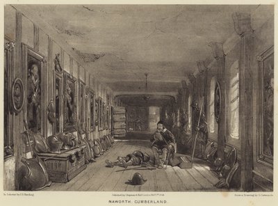 Naworth, Cumberland od after George Cattermole