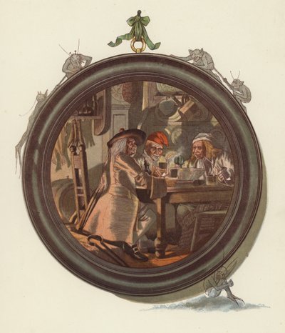 Ilustrace pro Tam OShanter od Roberta Burnse od after George Cruikshank