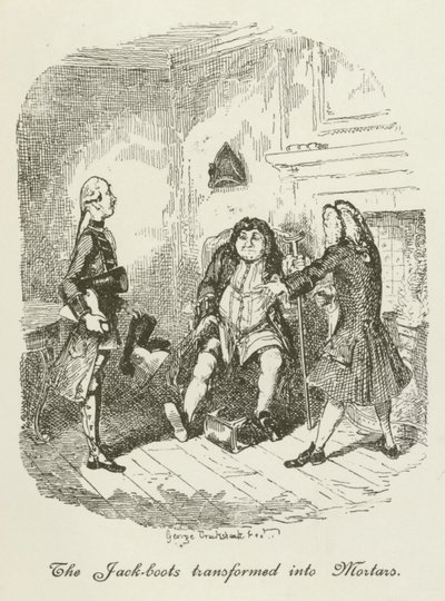 Ilustrace pro Tristram Shandy od after George Cruikshank