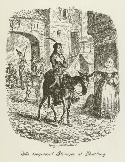 Ilustrace pro Tristram Shandy od after George Cruikshank