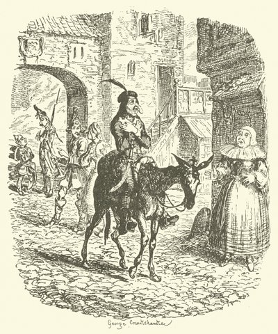 Ilustrace pro Tristram Shandy od after George Cruikshank