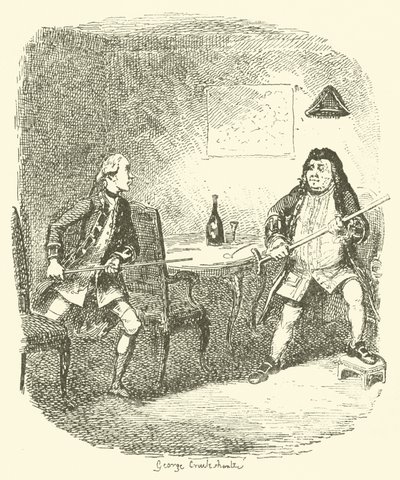 Ilustrace pro Tristram Shandy od after George Cruikshank
