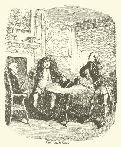 Ilustrace pro Tristram Shandy od after George Cruikshank