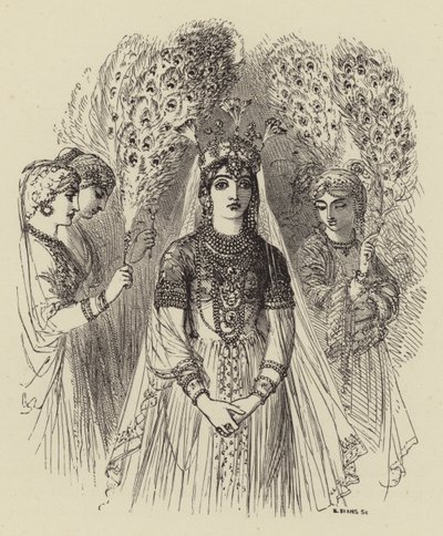 Moores Lalla Rukh od after George Housman Thomas