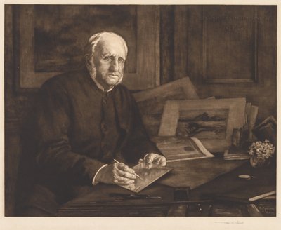 Sir Francis Seymour Haden od after George Percy Jacomb Hood