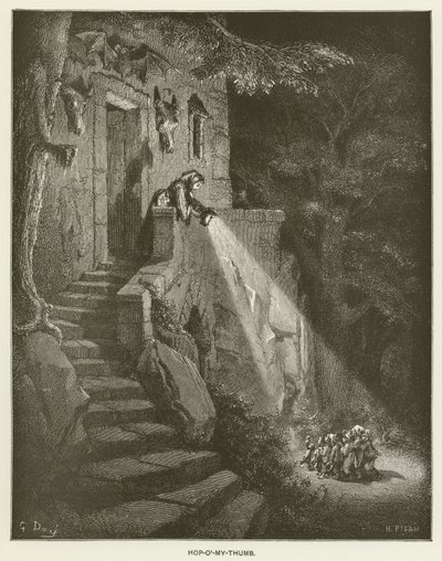 Hop-o-My-Thumb od Gustave after Dore