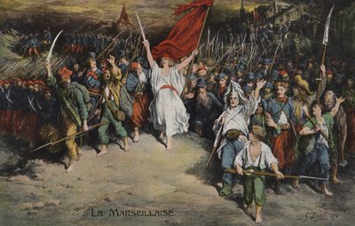 Marseillaise, 1870 od Gustave after Dore