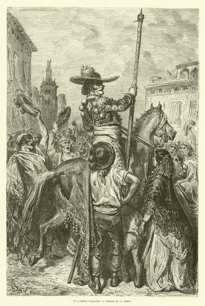 Mlýnek Calderon od Gustave after Dore