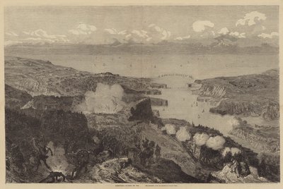 Sebastopol, útok na Malakhoff, 18. června od Gustave after Dore