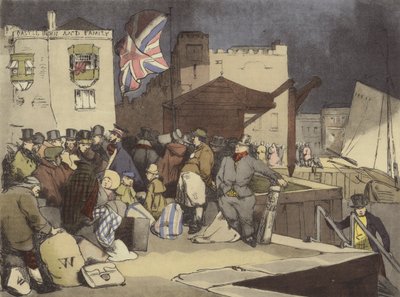 Přístav na jihu od after Henri Bonaventure Monnier